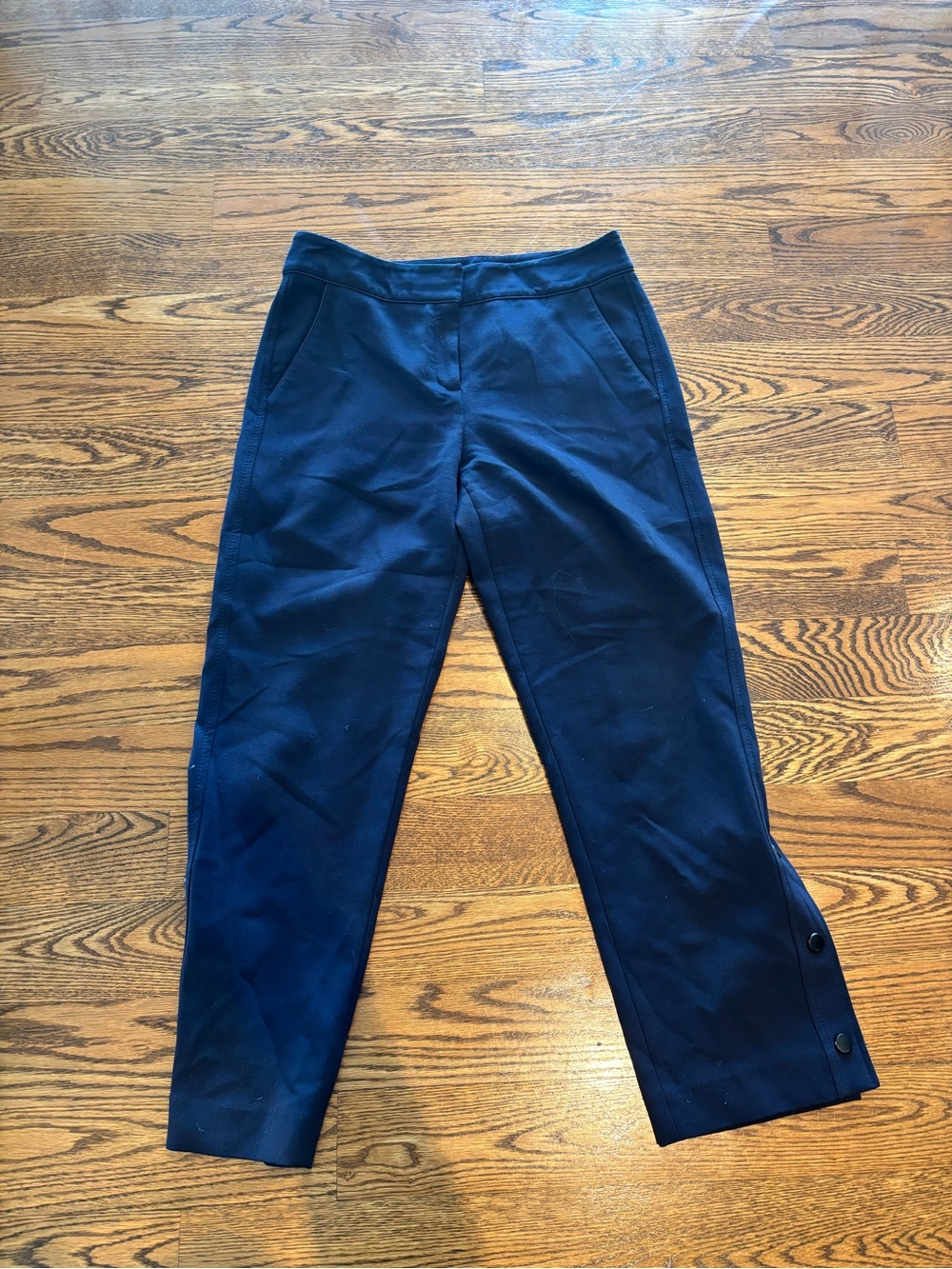 Karen Millen Woman Navy Dress Trousers with Side Button Detail